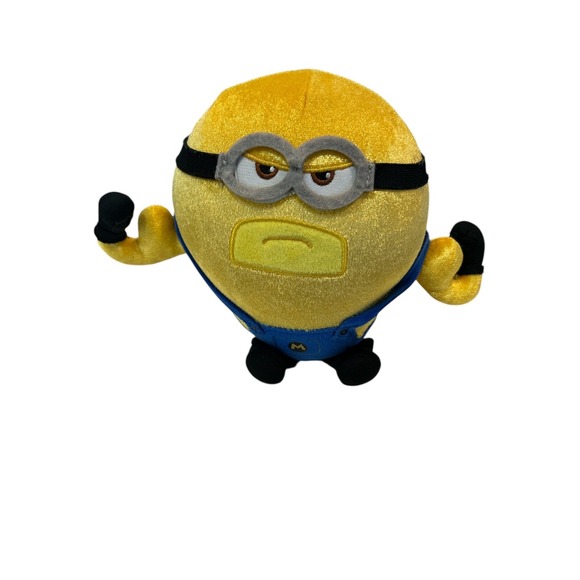 Just Play Other - Mega Minion Dave 8″ Plush Despicable Me 4 Universal Illumination Movie Toy
